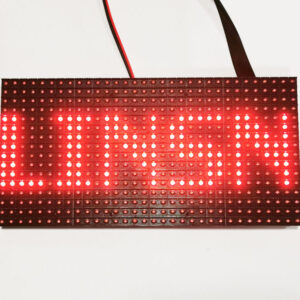 P10mm Single Red Color LED Module