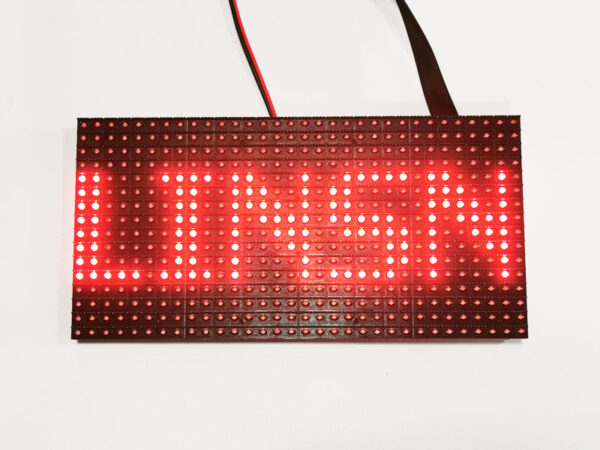 P10mm Single Red Color LED Module